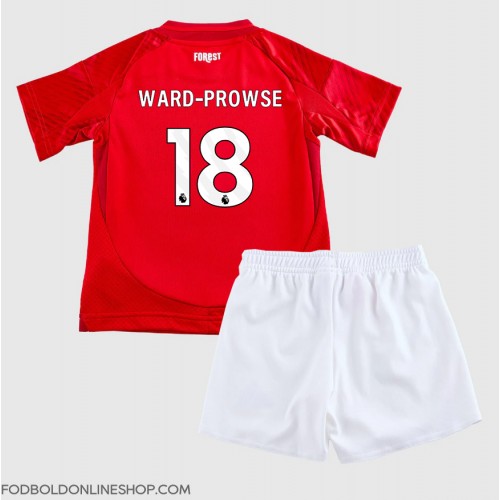 Nottingham Forest James Ward-Prowse #18 Hjemme Trøje Børn 2024-25 Kortærmet (+ Korte bukser)